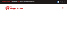 Tablet Screenshot of mega-auto.com.sg