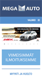 Mobile Screenshot of mega-auto.fi