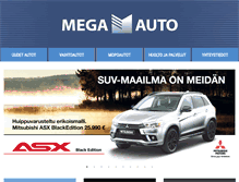 Tablet Screenshot of mega-auto.fi
